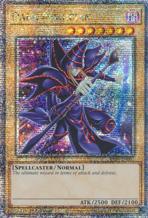Dark Magician (New Art) [RA04-EN001] Quarter Century Secret Rare | Good Games Morley