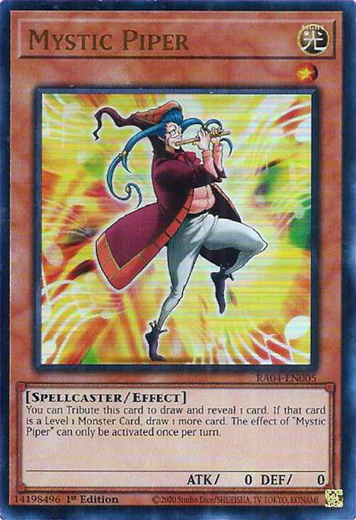Mystic Piper [RA04-EN005] Ultra Rare | Good Games Morley