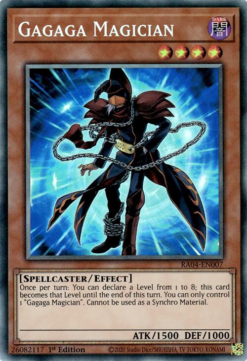 Gagaga Magician [RA04-EN007] Prismatic Collector's Rare | Good Games Morley