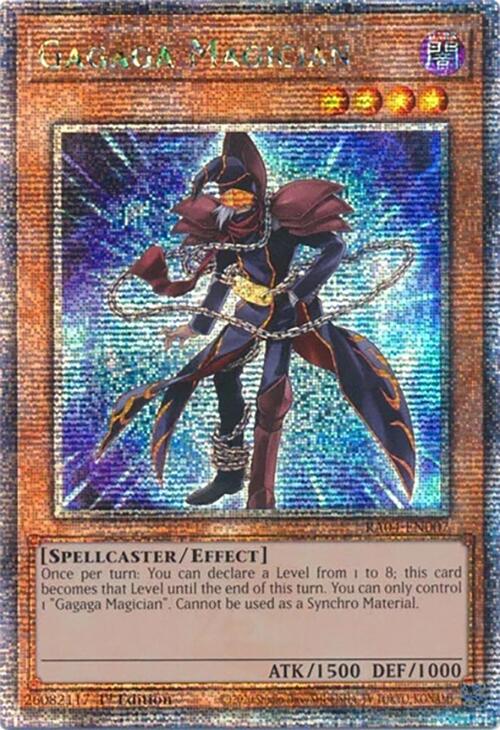 Gagaga Magician [RA04-EN007] Quarter Century Secret Rare | Good Games Morley