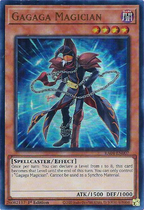 Gagaga Magician [RA04-EN007] Ultra Rare | Good Games Morley