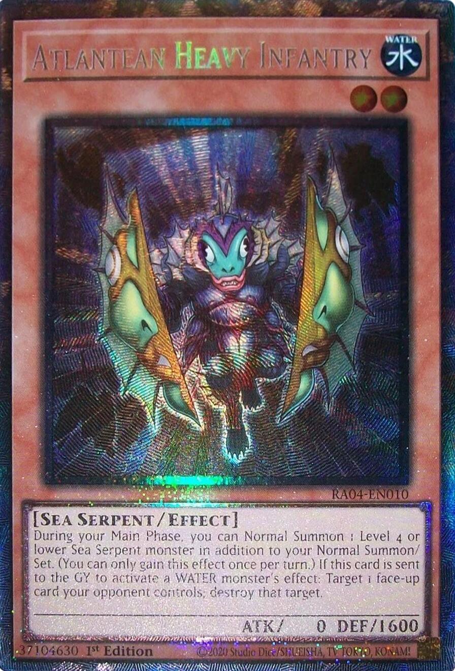 Atlantean Heavy Infantry [RA04-EN010] Prismatic Collector's Rare | Good Games Morley