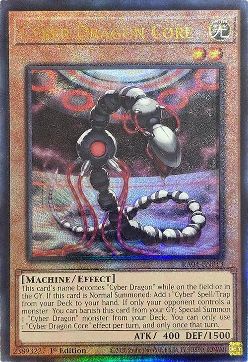 Cyber Dragon Core [RA04-EN013] Prismatic Ultimate Rare | Good Games Morley