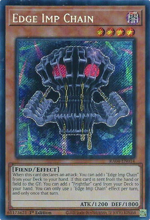 Edge Imp Chain [RA04-EN014] Secret Rare | Good Games Morley