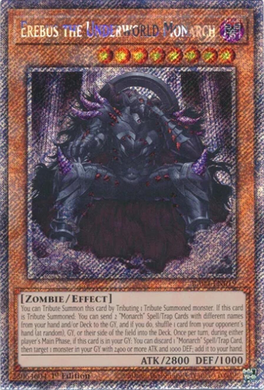 Erebus the Underworld Monarch [RA04-EN019] Platinum Secret Rare | Good Games Morley