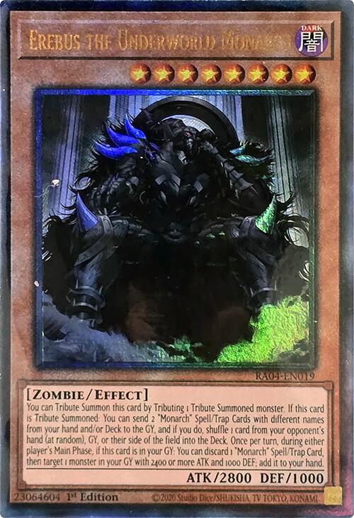 Erebus the Underworld Monarch [RA04-EN019] Prismatic Ultimate Rare | Good Games Morley