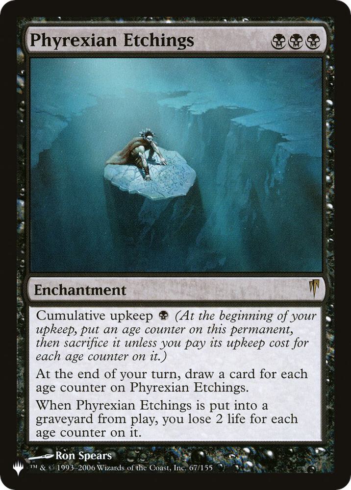 Phyrexian Etchings CSP-67/5075 (The List Reprints)  | Good Games Morley