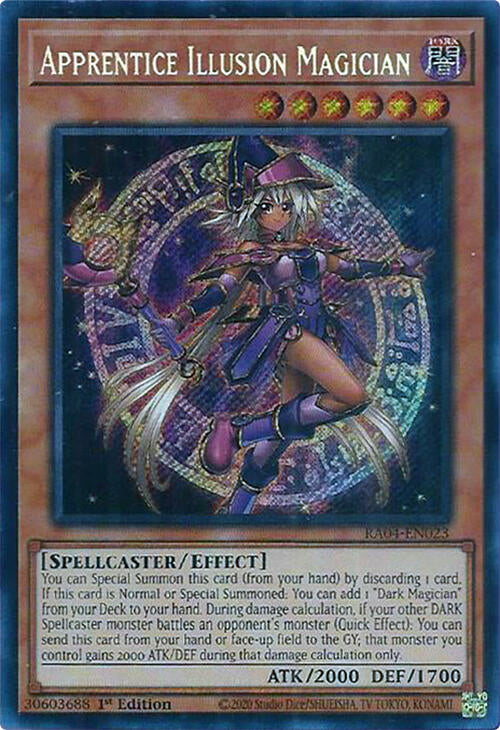 Apprentice Illusion Magician [RA04-EN023] Secret Rare | Good Games Morley