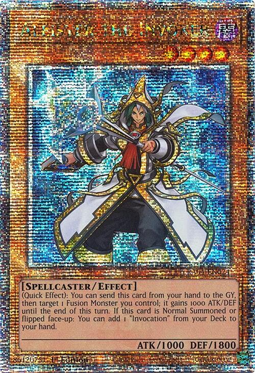 Aleister the Invoker (Alternate Art) [RA04-EN024] Quarter Century Secret Rare | Good Games Morley