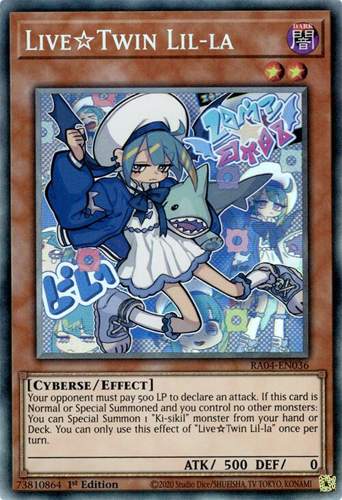 LiveTwin Lil-la [RA04-EN036] Prismatic Collector's Rare | Good Games Morley