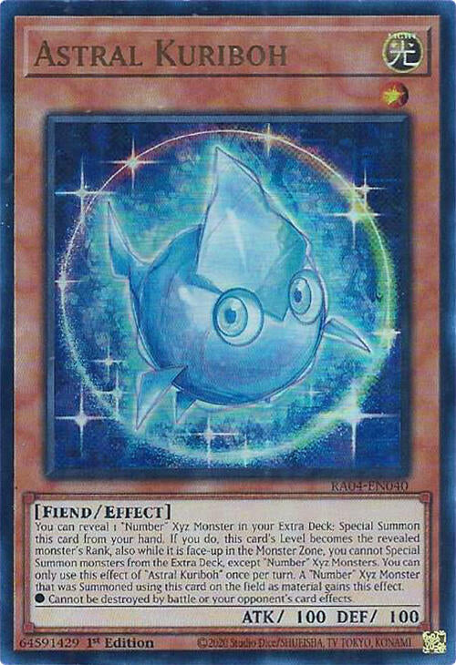 Astral Kuriboh [RA04-EN040] Ultra Rare | Good Games Morley