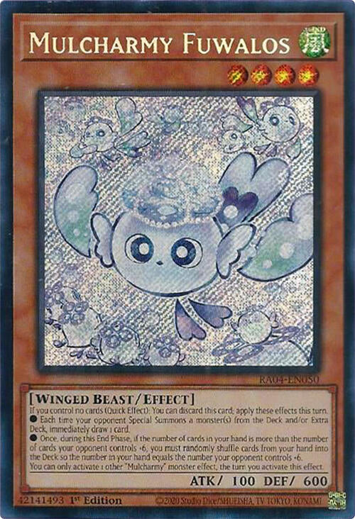 Mulcharmy Fuwalos [RA04-EN050] Secret Rare | Good Games Morley