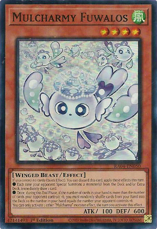 Mulcharmy Fuwalos [RA04-EN050] Super Rare | Good Games Morley