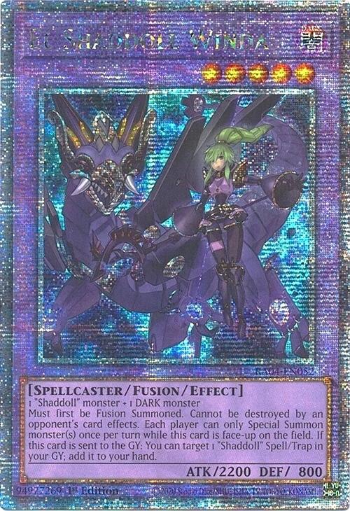 El Shaddoll Winda (Alternate Art) [RA04-EN052] Quarter Century Secret Rare | Good Games Morley