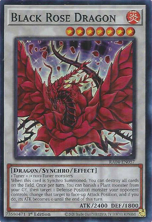 Black Rose Dragon [RA04-EN057] Super Rare | Good Games Morley