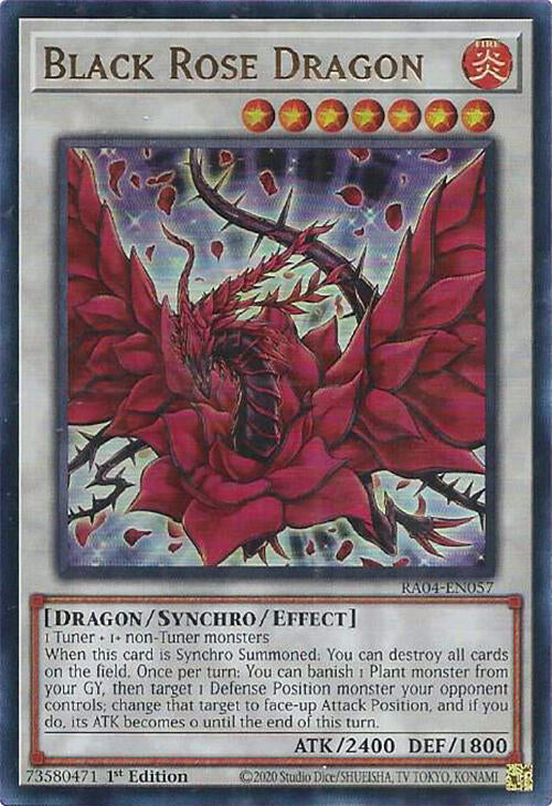 Black Rose Dragon [RA04-EN057] Ultra Rare | Good Games Morley
