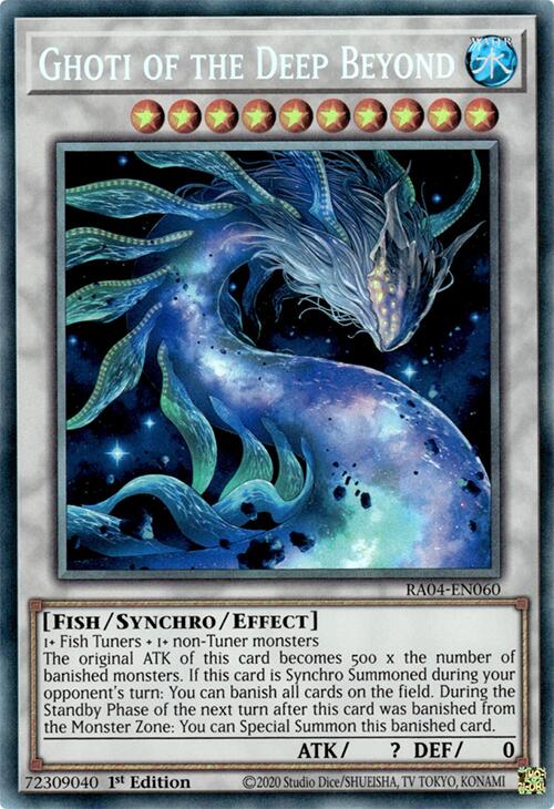 Ghoti of the Deep Beyond [RA04-EN060] Prismatic Collector's Rare | Good Games Morley