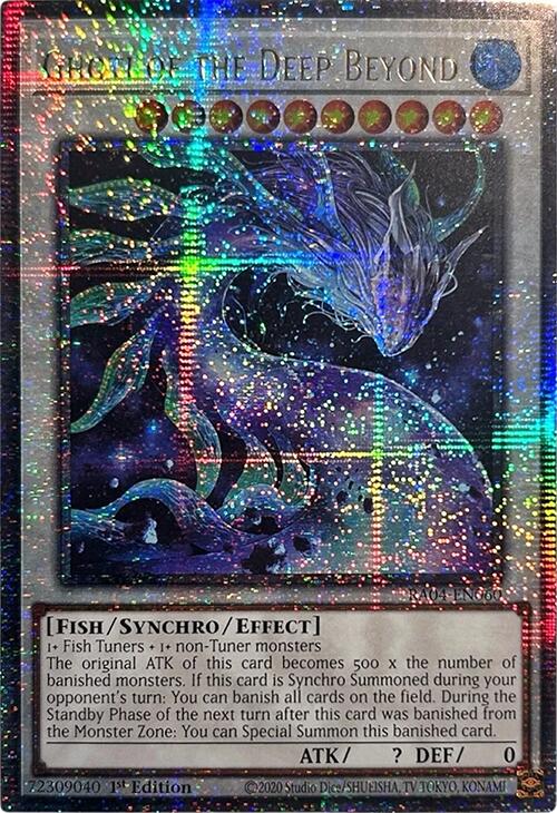 Ghoti of the Deep Beyond [RA04-EN060] Quarter Century Secret Rare | Good Games Morley