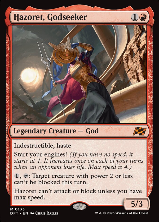 Hazoret, Godseeker 133 (Aetherdrift)  - Foil | Good Games Morley