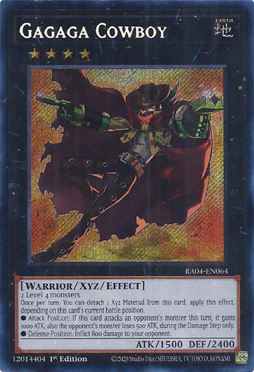 Gagaga Cowboy [RA04-EN064] Secret Rare | Good Games Morley