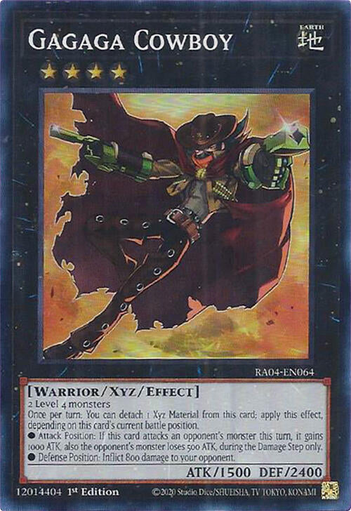 Gagaga Cowboy [RA04-EN064] Super Rare | Good Games Morley