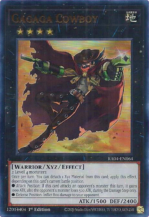 Gagaga Cowboy [RA04-EN064] Ultra Rare | Good Games Morley