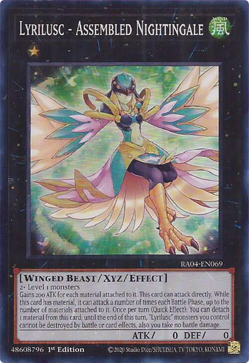 Lyrilusc - Assembled Nightingale [RA04-EN069] Super Rare | Good Games Morley