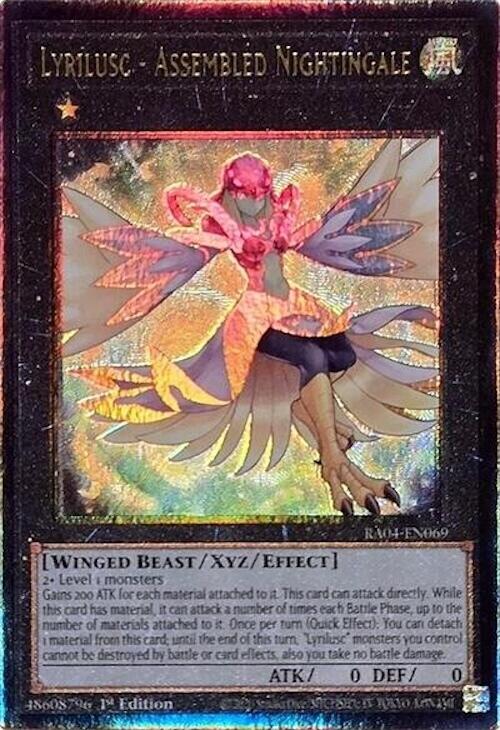 Lyrilusc - Assembled Nightingale [RA04-EN069] Prismatic Ultimate Rare | Good Games Morley