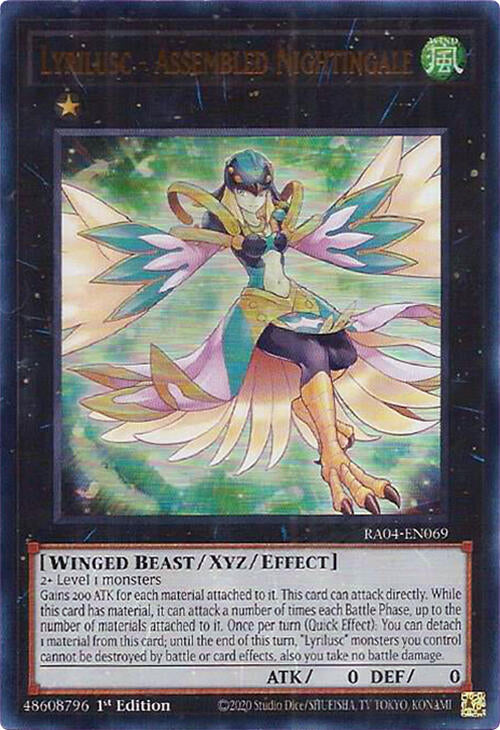 Lyrilusc - Assembled Nightingale [RA04-EN069] Ultra Rare | Good Games Morley