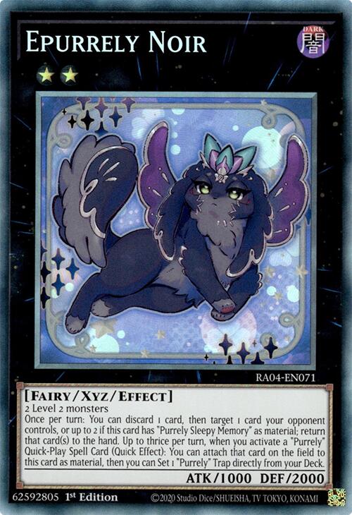 Epurrely Noir [RA04-EN071] Prismatic Collector's Rare | Good Games Morley