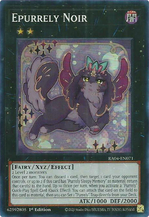 Epurrely Noir [RA04-EN071] Super Rare | Good Games Morley