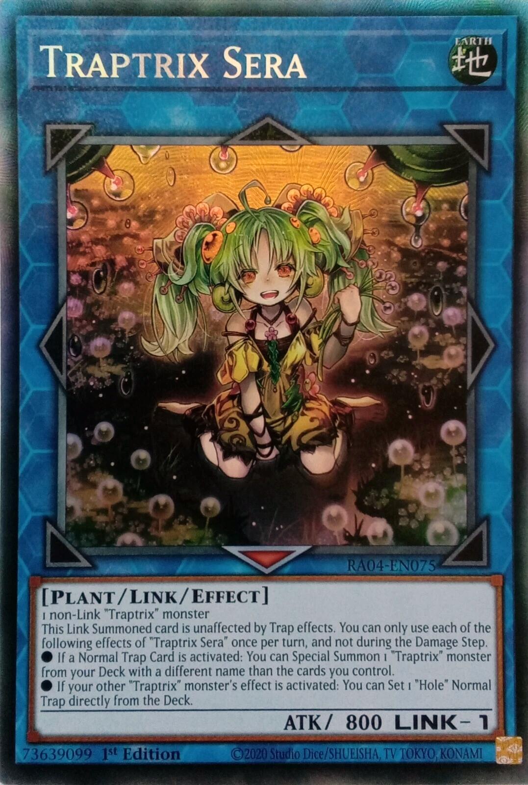 Traptrix Sera [RA04-EN075] Prismatic Collector's Rare | Good Games Morley