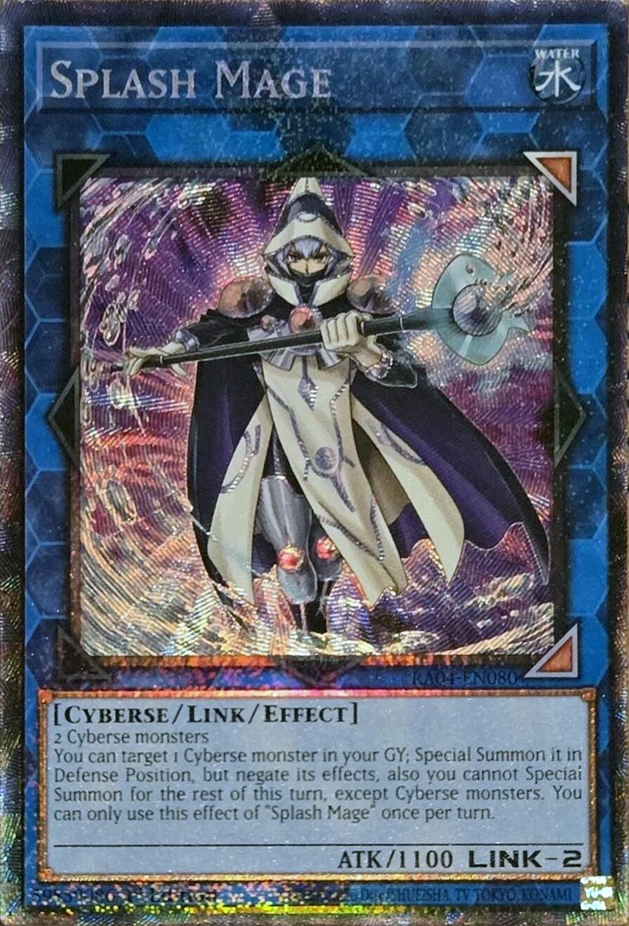 Splash Mage [RA04-EN080] Prismatic Collector's Rare | Good Games Morley