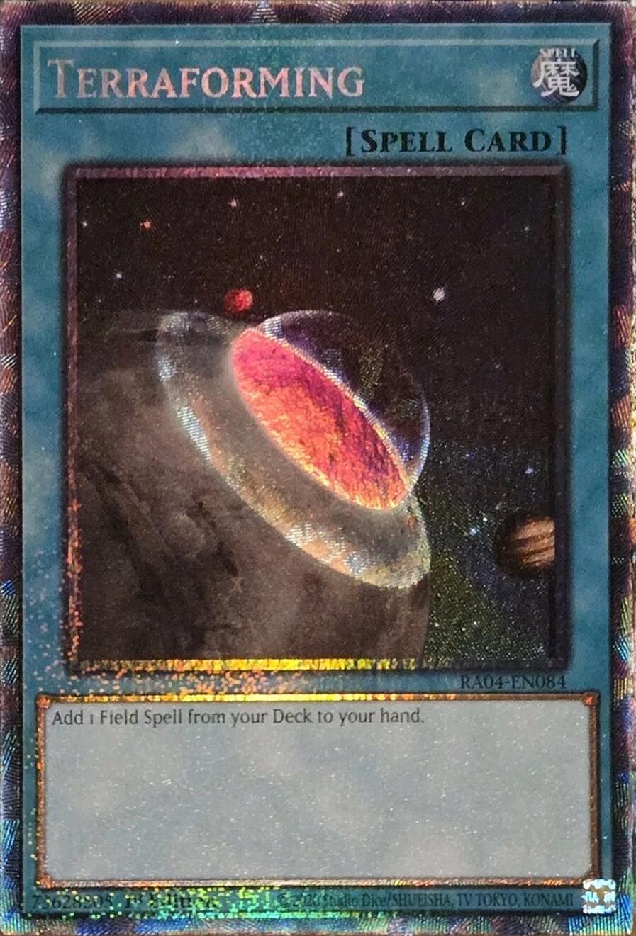 Terraforming [RA04-EN084] Prismatic Collector's Rare | Good Games Morley