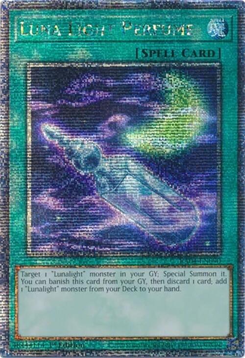 Luna Light Perfume [RA04-EN090] Quarter Century Secret Rare | Good Games Morley