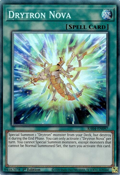 Drytron Nova [RA04-EN097] Prismatic Collector's Rare | Good Games Morley