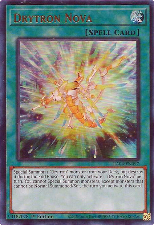 Drytron Nova [RA04-EN097] Ultra Rare | Good Games Morley
