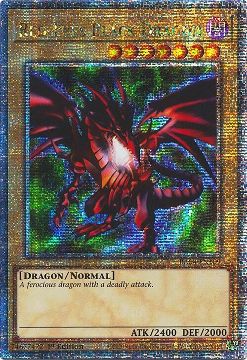 Red-Eyes Black Dragon (4th Art) [RA04-EN109] Quarter Century Secret Rare | Good Games Morley