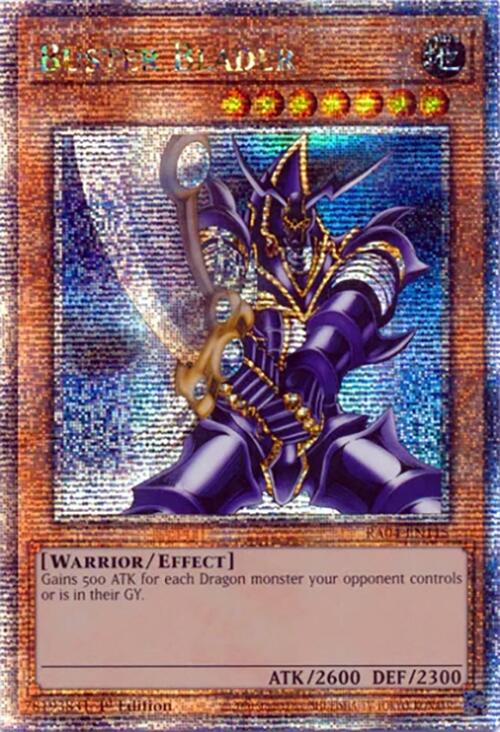 Buster Blader [RA04-EN115] Quarter Century Secret Rare | Good Games Morley