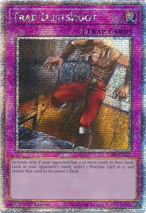 Trap Dustshoot [RA04-EN121] Quarter Century Secret Rare | Good Games Morley