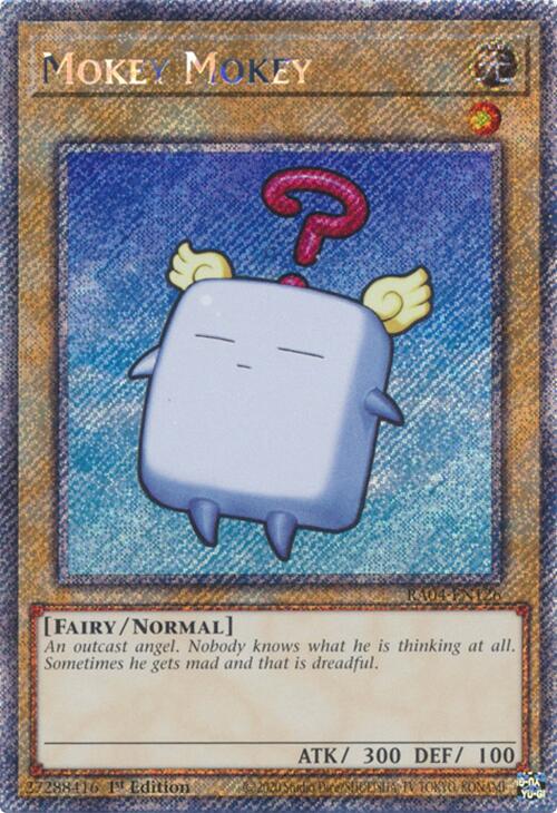 Mokey Mokey [RA04-EN126] Platinum Secret Rare | Good Games Morley
