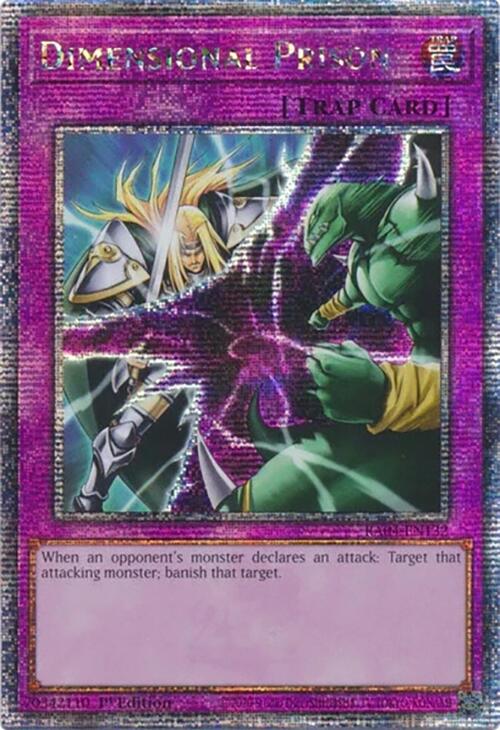Dimensional Prison [RA04-EN132] Quarter Century Secret Rare | Good Games Morley