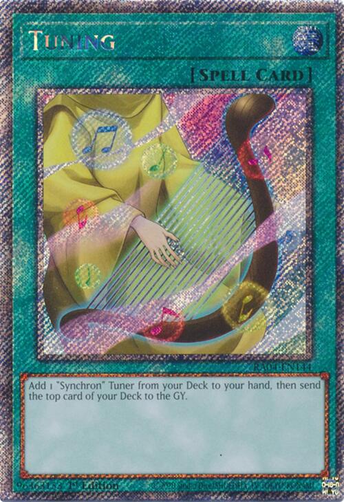 Tuning [RA04-EN144] Platinum Secret Rare | Good Games Morley