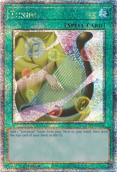 Tuning [RA04-EN144] Quarter Century Secret Rare | Good Games Morley