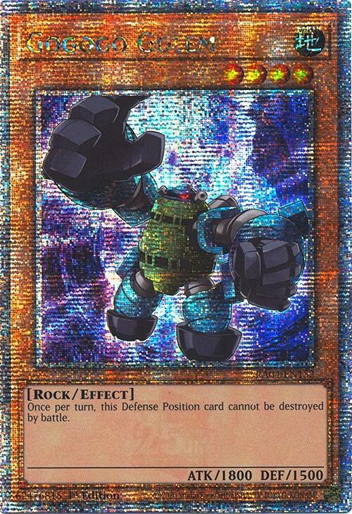 Gogogo Golem [RA04-EN152] Quarter Century Secret Rare | Good Games Morley