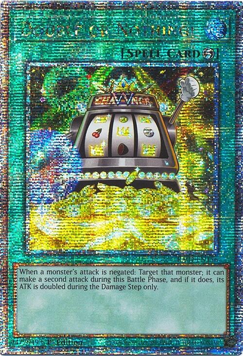 Double or Nothing! [RA04-EN156] Quarter Century Secret Rare | Good Games Morley