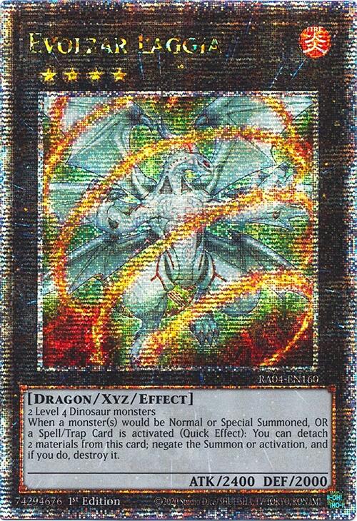 Evolzar Laggia [RA04-EN160] Quarter Century Secret Rare | Good Games Morley