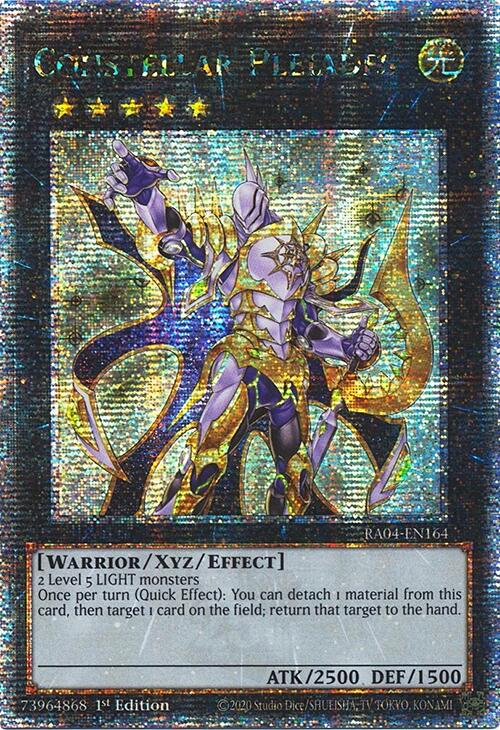 Constellar Pleiades [RA04-EN164] Quarter Century Secret Rare | Good Games Morley