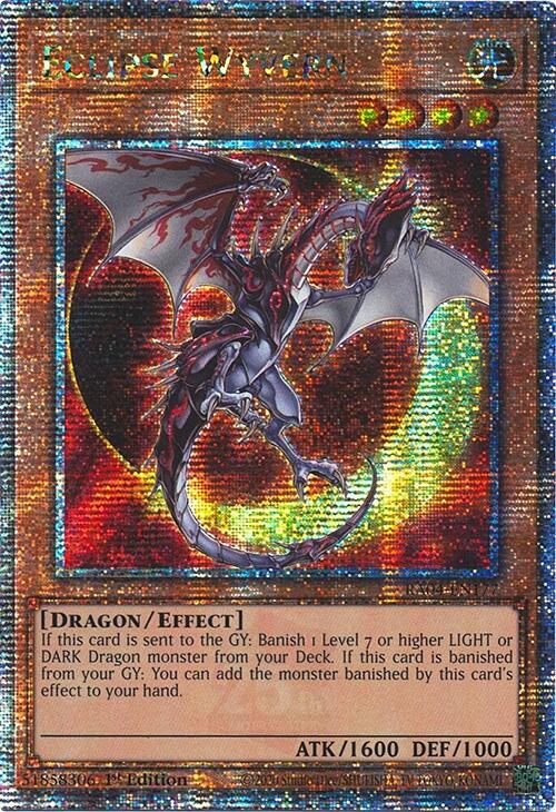 Eclipse Wyvern [RA04-EN177] Quarter Century Secret Rare | Good Games Morley
