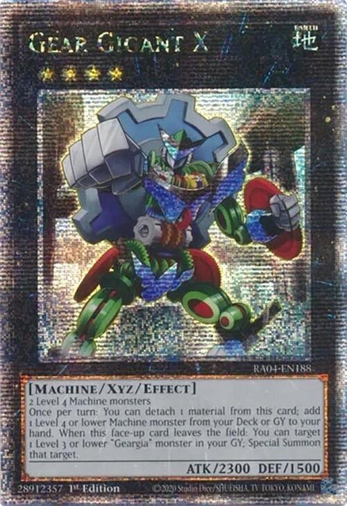 Gear Gigant X [RA04-EN188] Quarter Century Secret Rare | Good Games Morley